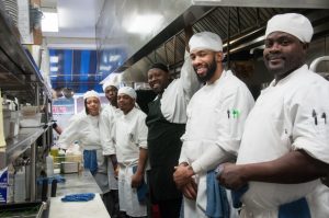 Culinary Students at the Kitchen